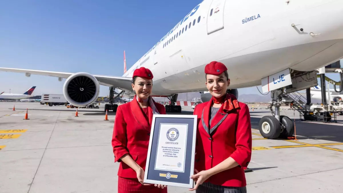 Türk Hava Yolları’ndan Guinness Dünya Rekoru